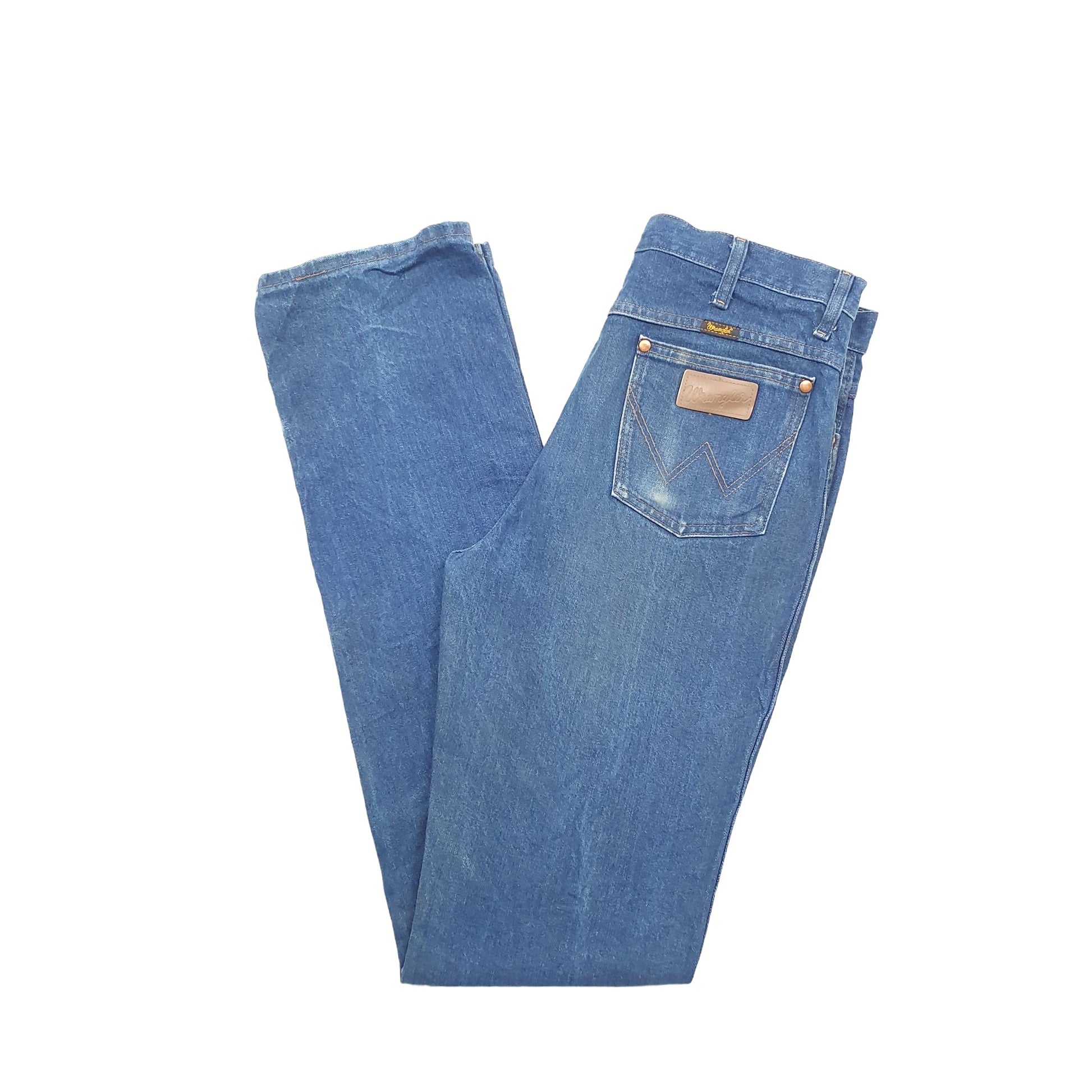 Wrangler Regular Straight Fit Jeans W34 L38 Blue