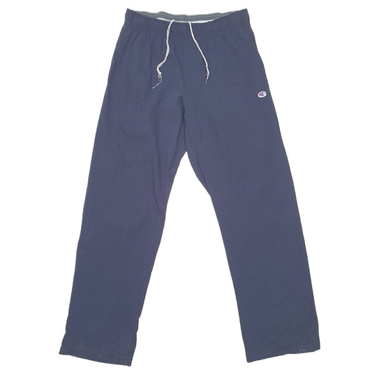 Mens Navy Champion Active Track Suit Workout Jogger Trousers