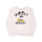 Womens Pink Disney Mickey Mouse Crewneck Jumper