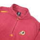 NFL Washington Redskins Quarter Zip Fleece L Red