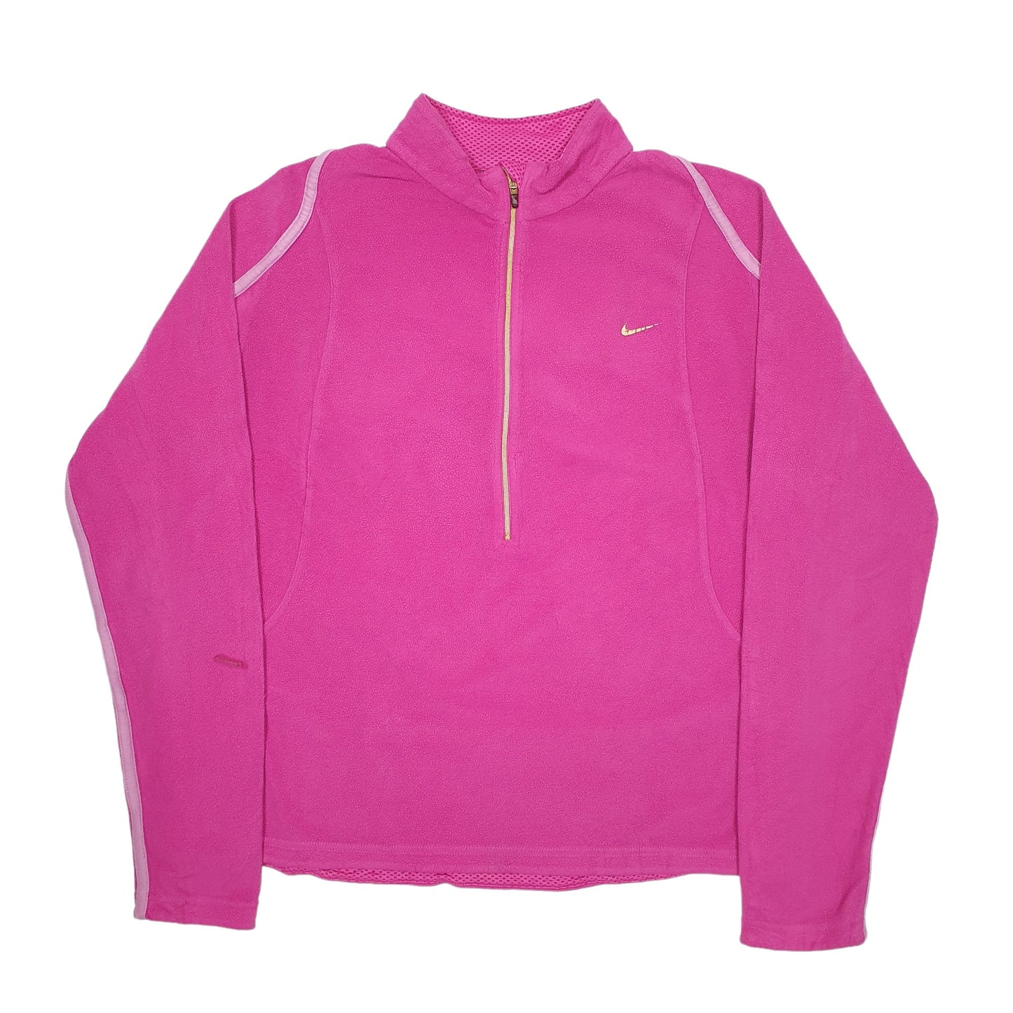 Womens Pink Nike  Quarter Jumper