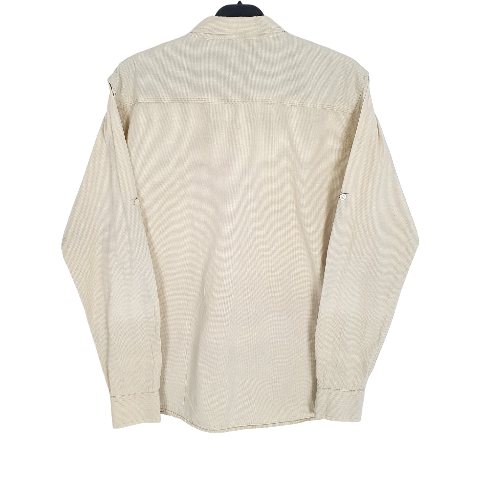 Ralph Lauren Pima Soft Touch Long Sleeve Regular Fit Check Shirt Beige
