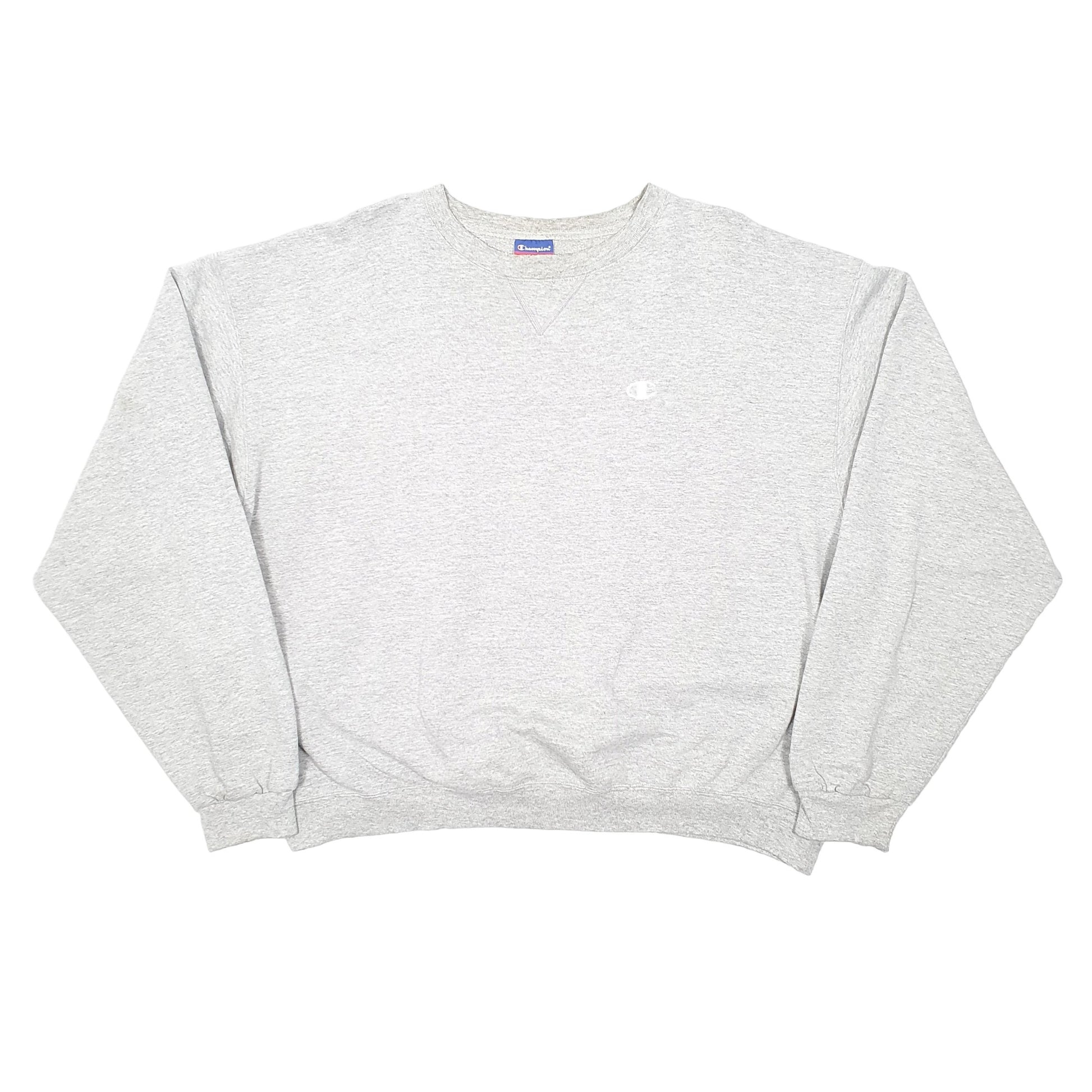 Mens Grey Champion  Crewneck Jumper