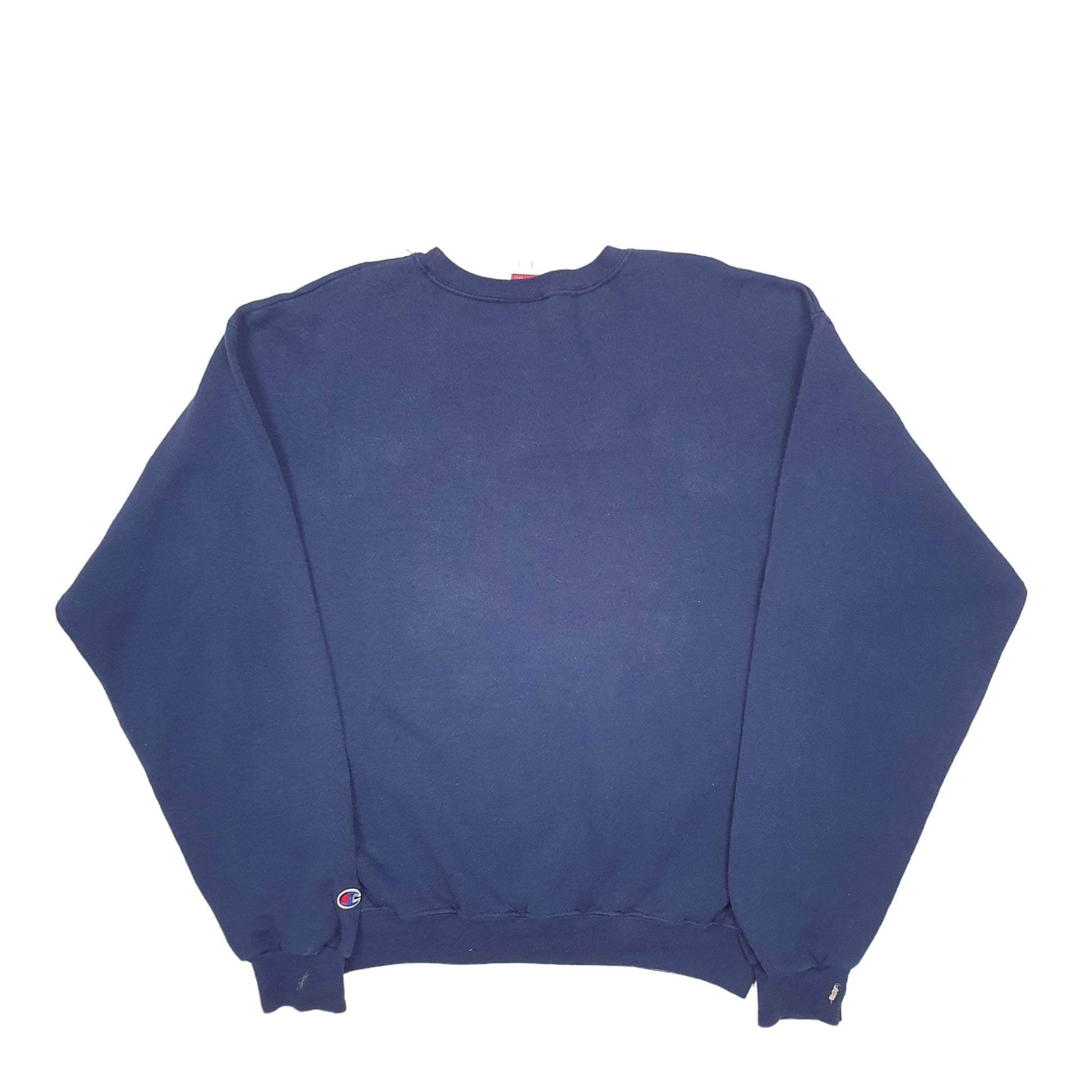 Mens Blue Champion  Crewneck Jumper