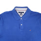 Mens Blue Tommy Hilfiger  Short Sleeve Polo Shirt