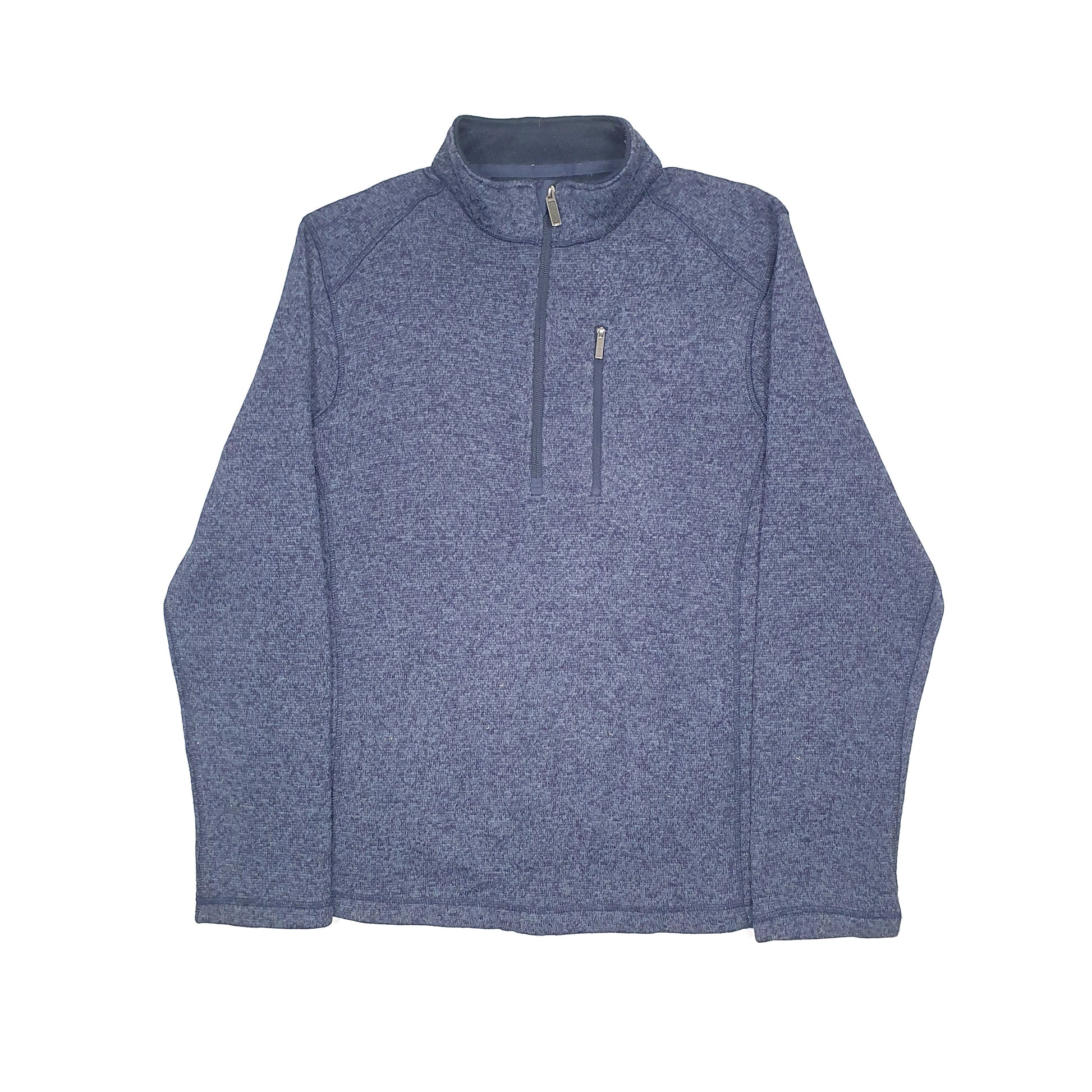 Woolrich Quarter Zip Fleece L Navy
