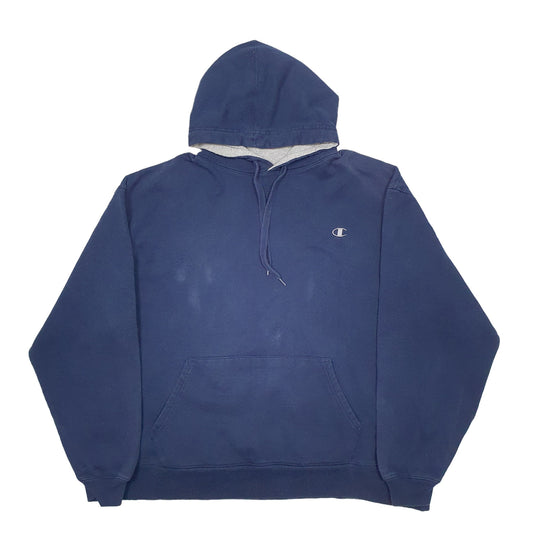 Mens Navy Champion  Hoodie Jumper