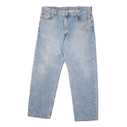 Levis 550 Relaxed Fit Jeans W42 L32 Blue