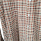 Big Rock Canyon Flannel Shacket Long Sleeve Regular Fit Check Shirt Brown