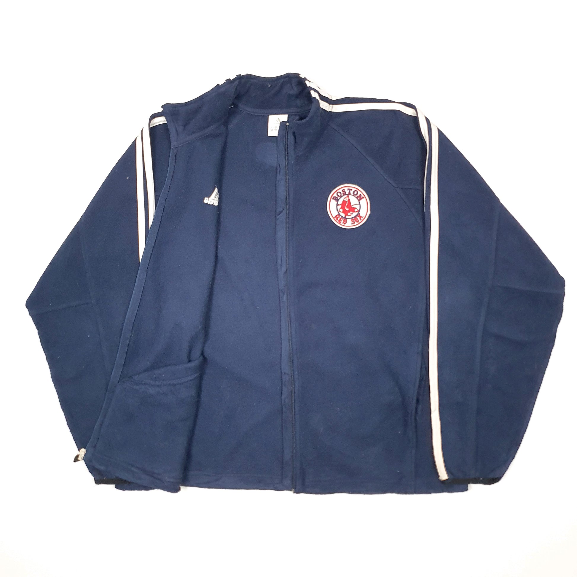 Adidas MLB Boston Red Sox Full Zip Fleece L Navy