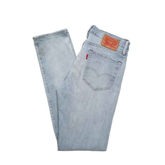 Levis 510 Skinny Fit Jeans W33 L32 Blue