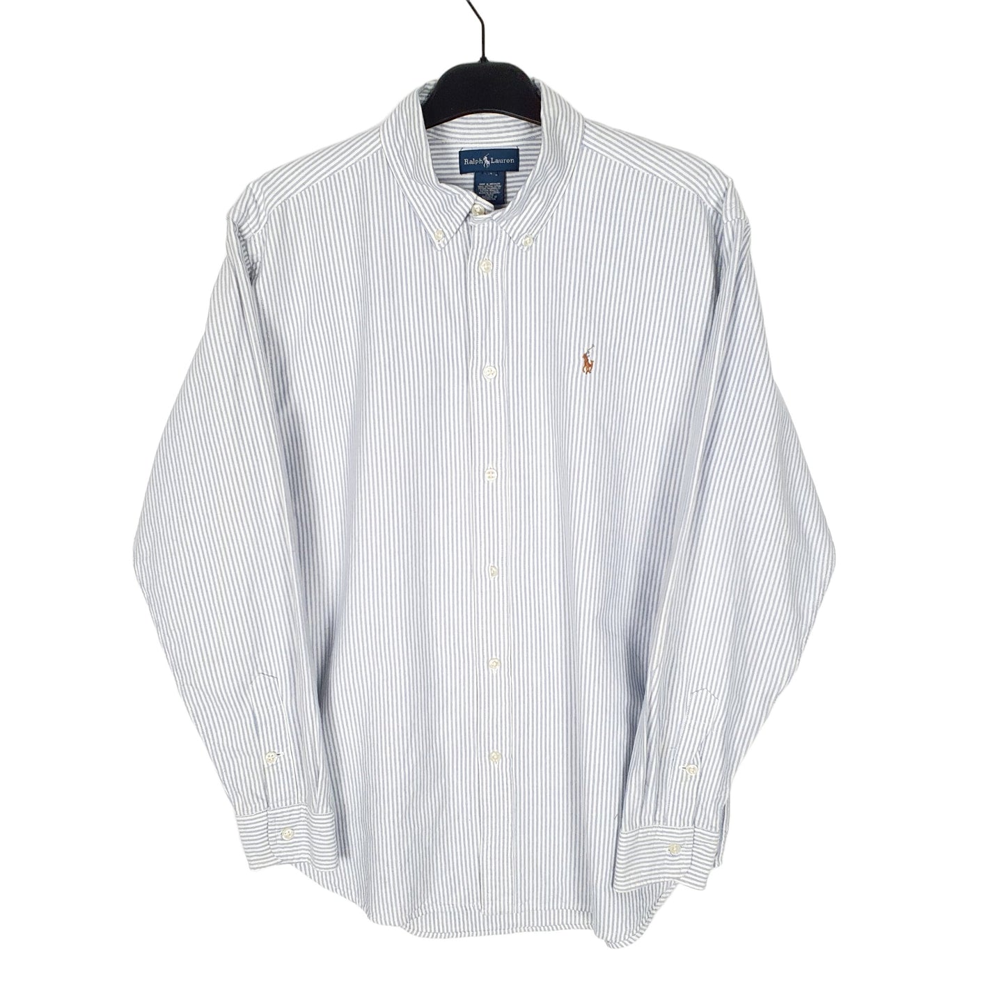 Ralph Lauren Long Sleeve Regular Fit Striped Shirt White