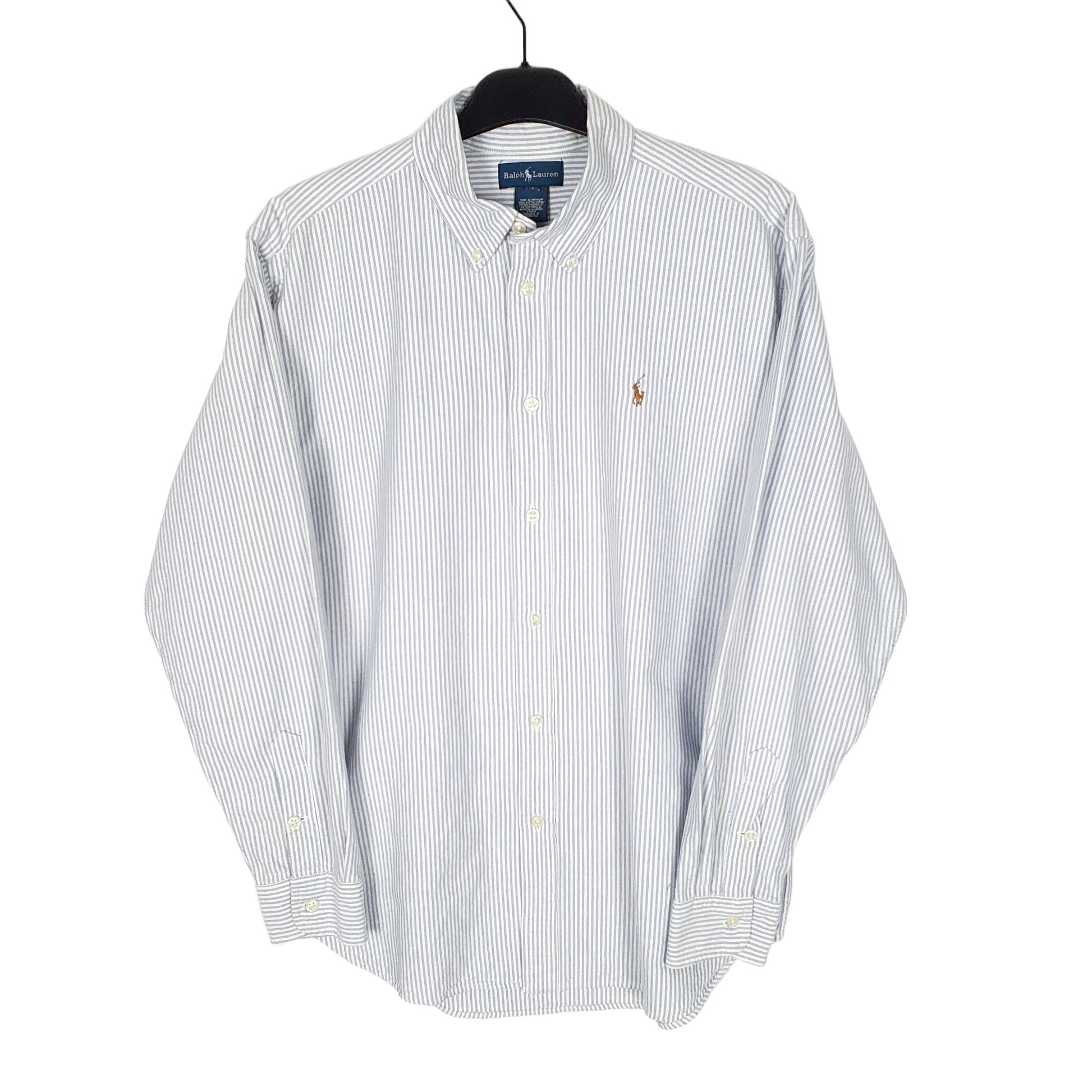 Ralph Lauren Long Sleeve Regular Fit Striped Shirt White