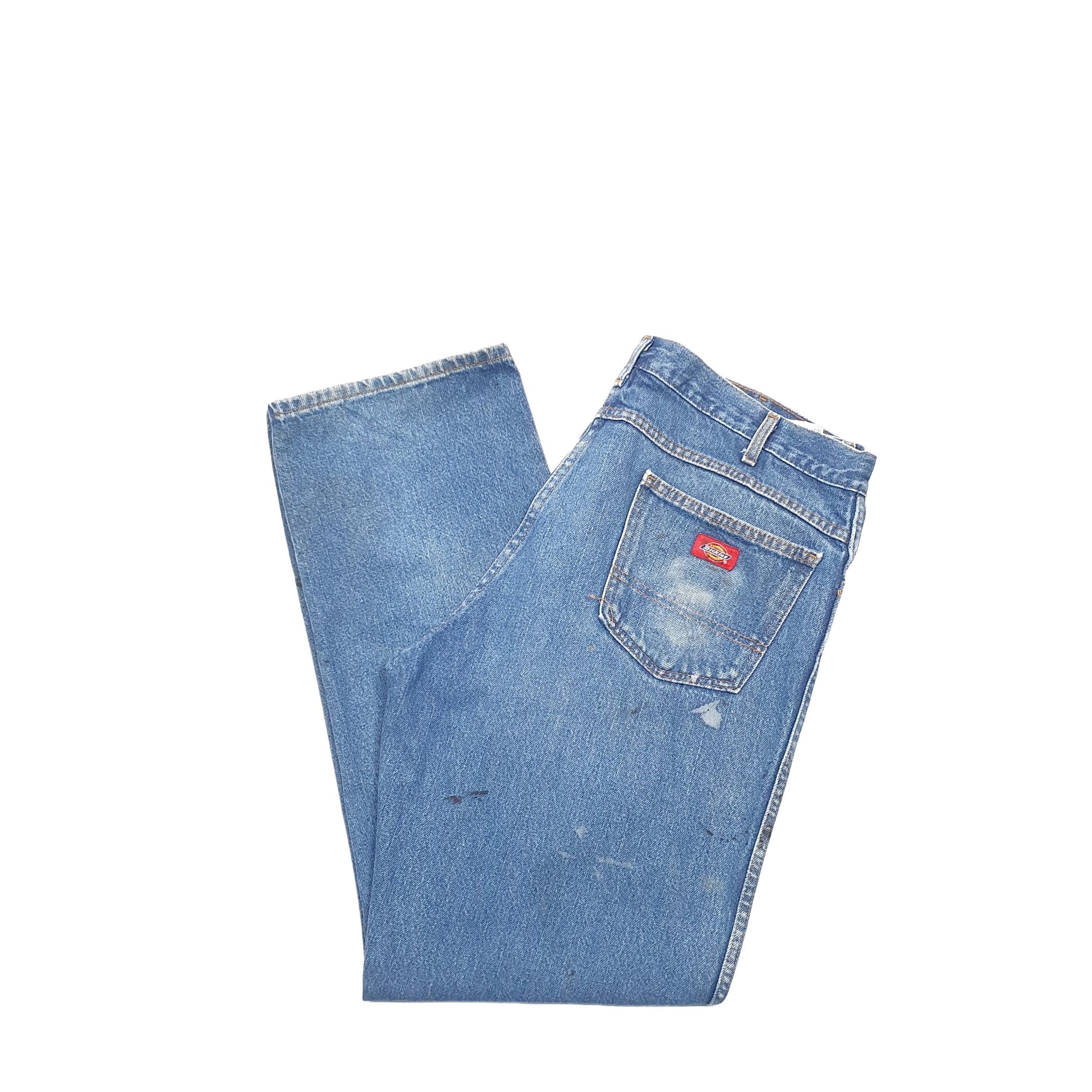 Dickies Regular Regular Fit Jeans W38 L32 Blue