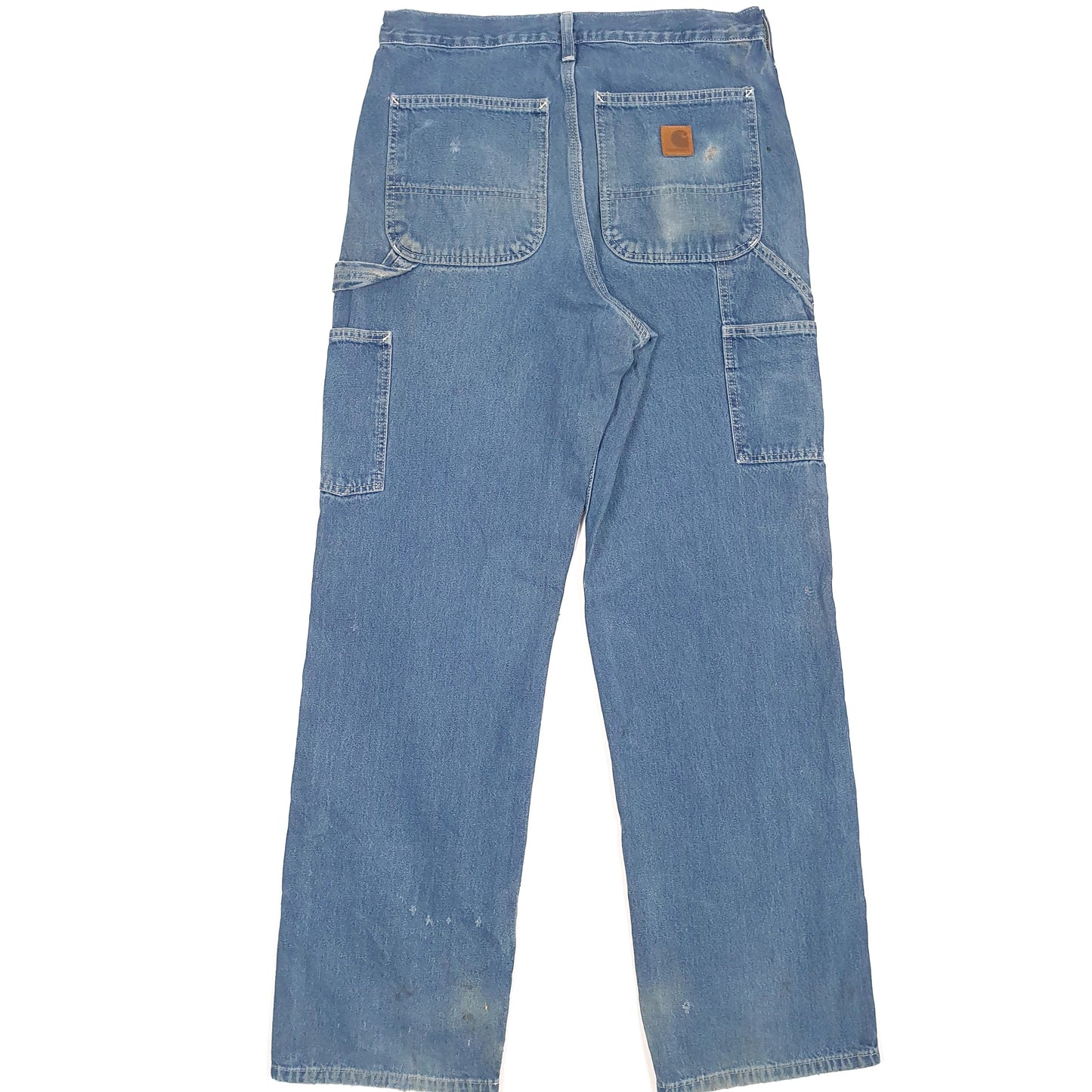 Carhartt Casual Loose Fit Carpenter Jeans W31 L30 Blue