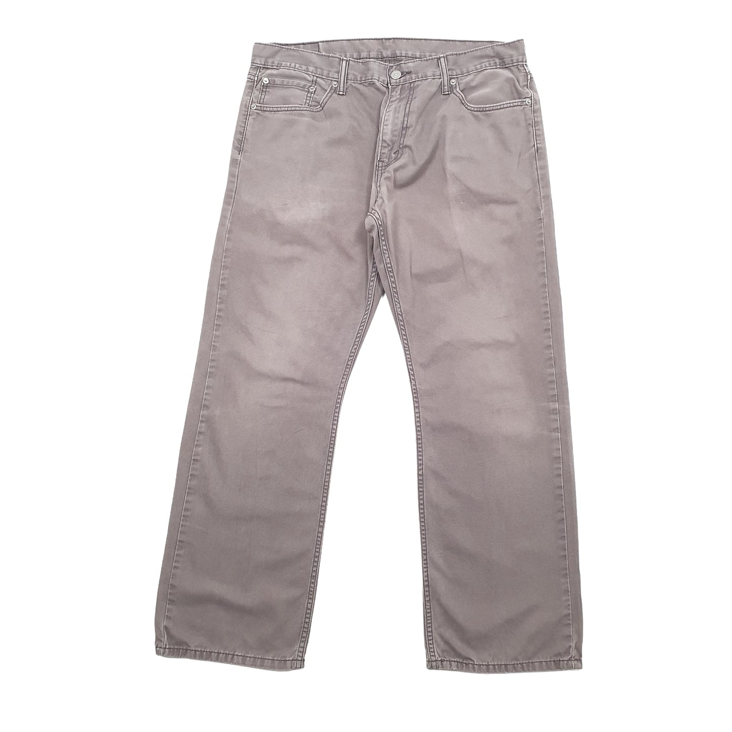 Levis 514 Straight Fit Jeans W36 L29 Grey