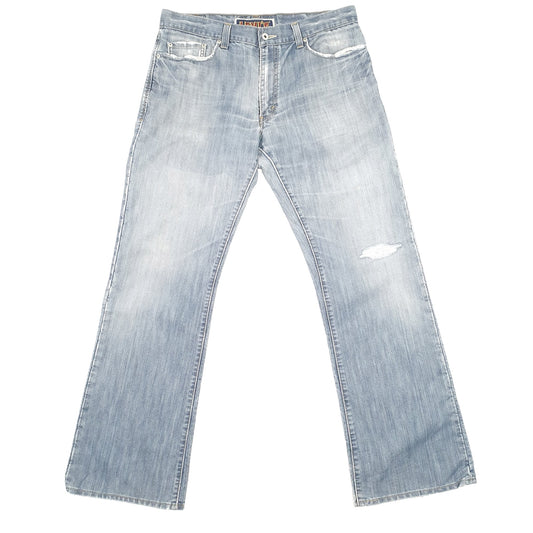 Levis 527 Bootcut Fit Jeans W36 L33 Blue