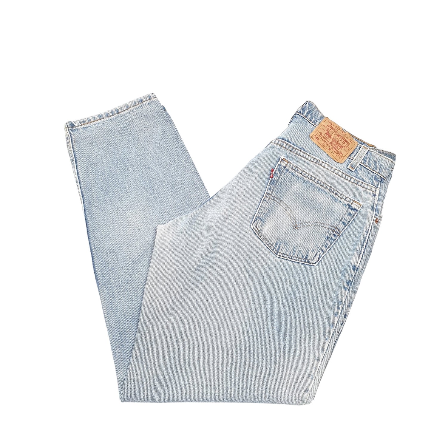 Mens Blue Levis  560 JeansW34 L32