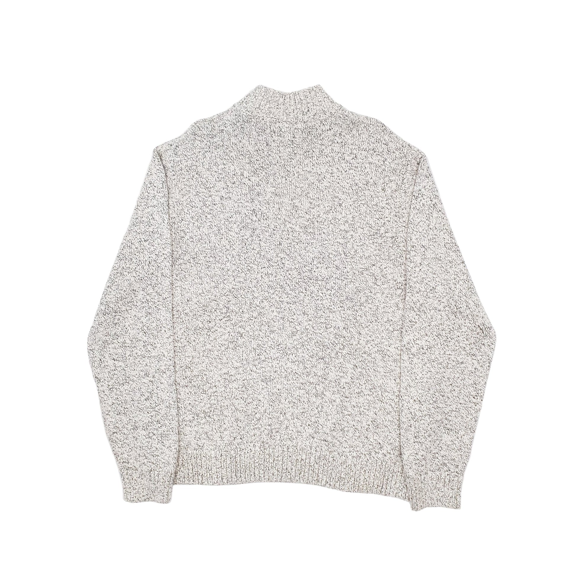 Chaps Quarter Zip XL Grey