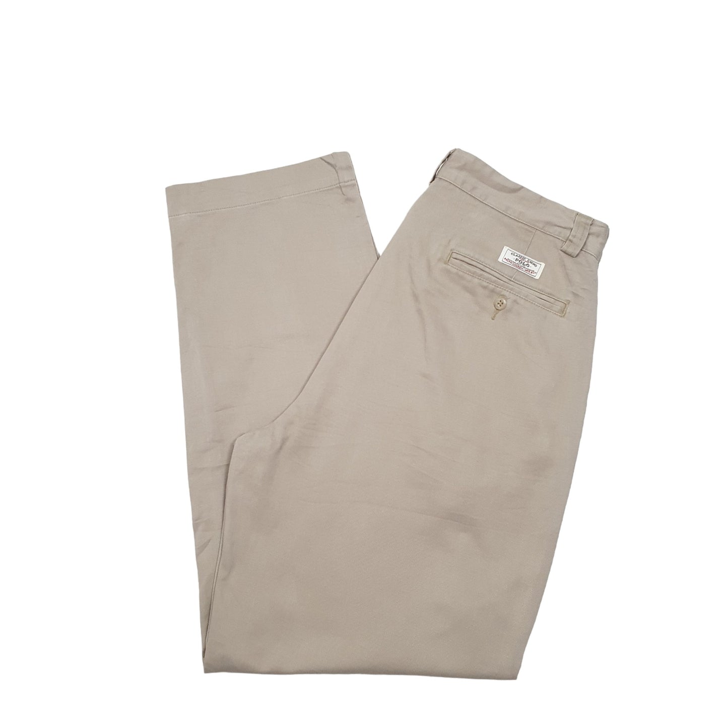Mens Beige Polo Ralph Lauren Phillip Pant Polo Chino Trousers