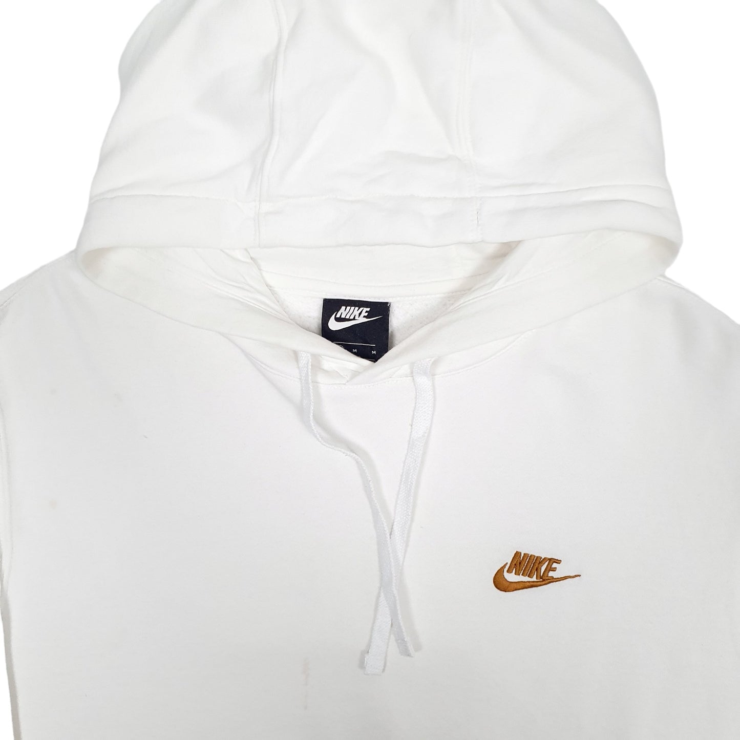 Mens White Nike  Hoodie Jumper