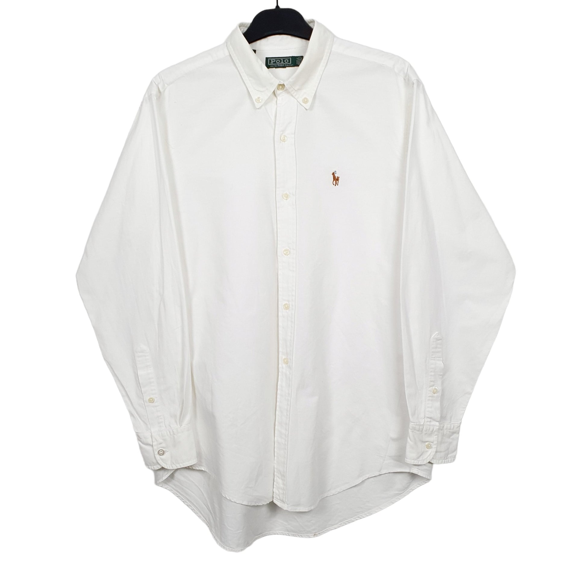 Mens White Ralph Lauren  Long Sleeve Shirt