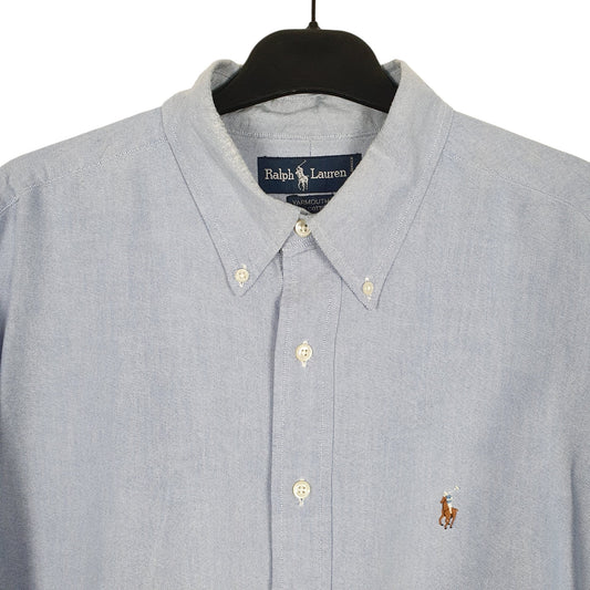 Ralph Lauren Long Sleeve Yarmouth Fit Shirt Blue