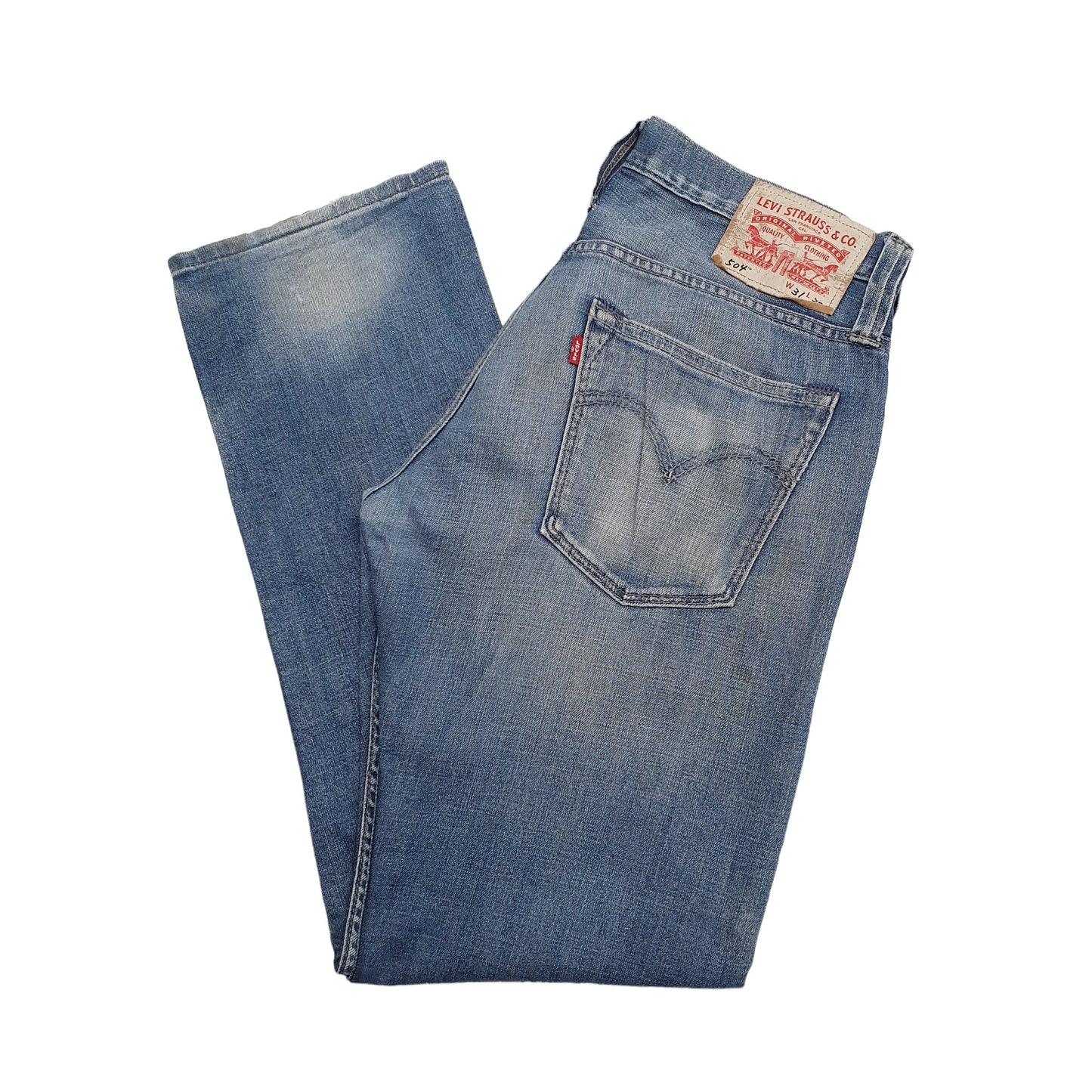 Mens Blue Levis  504 JeansW32 L32