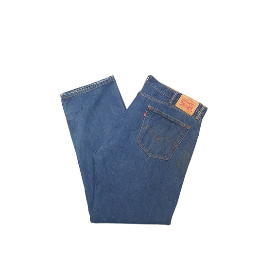 Levis 505 Regular Fit Jeans W42 L31 Blue