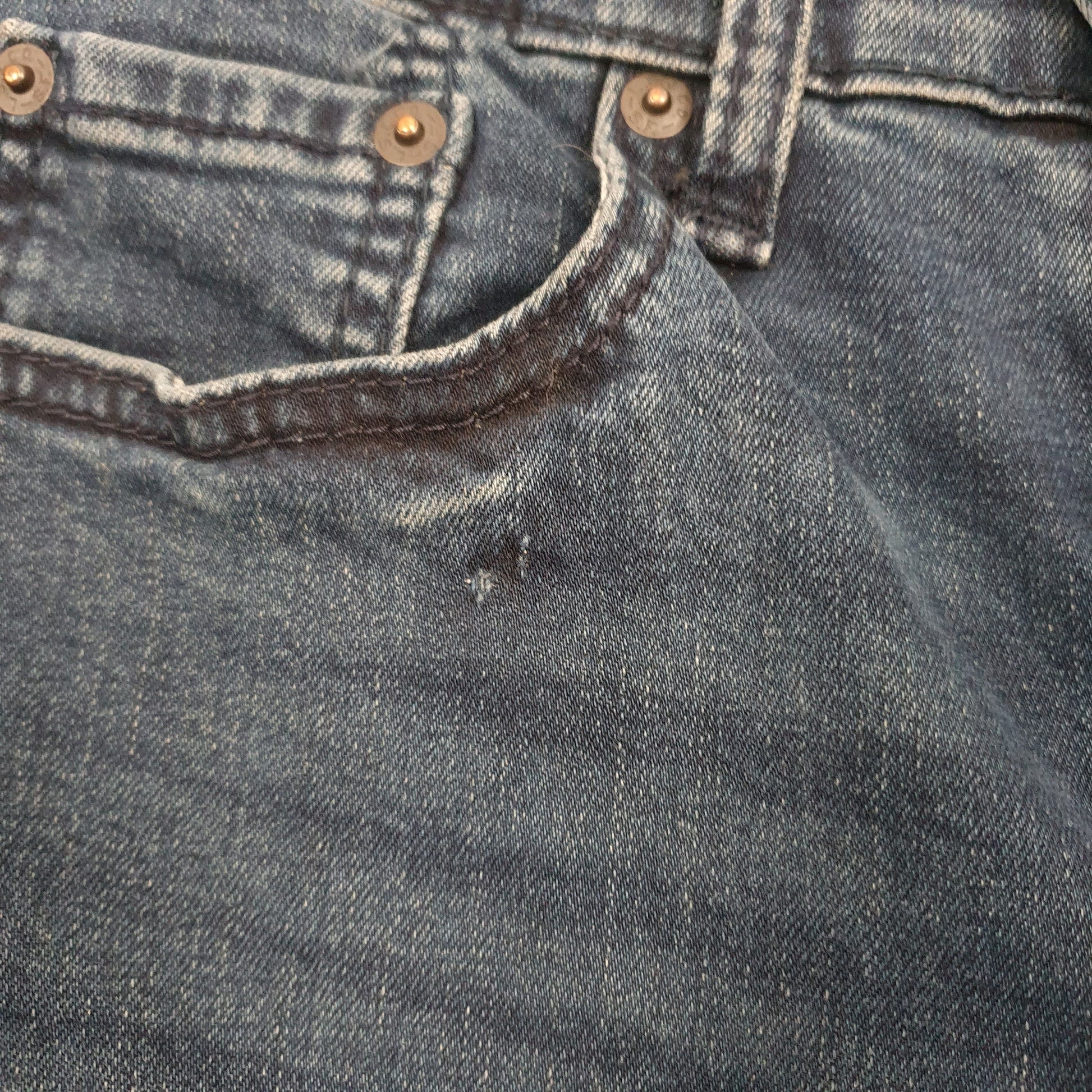 Levis 514 Straight Fit Stretch Jeans W28 L31 Navy