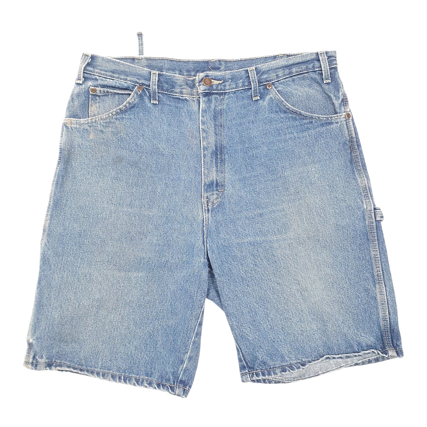 Mens Blue Dickies Carpenter Work Wear Denim Shorts