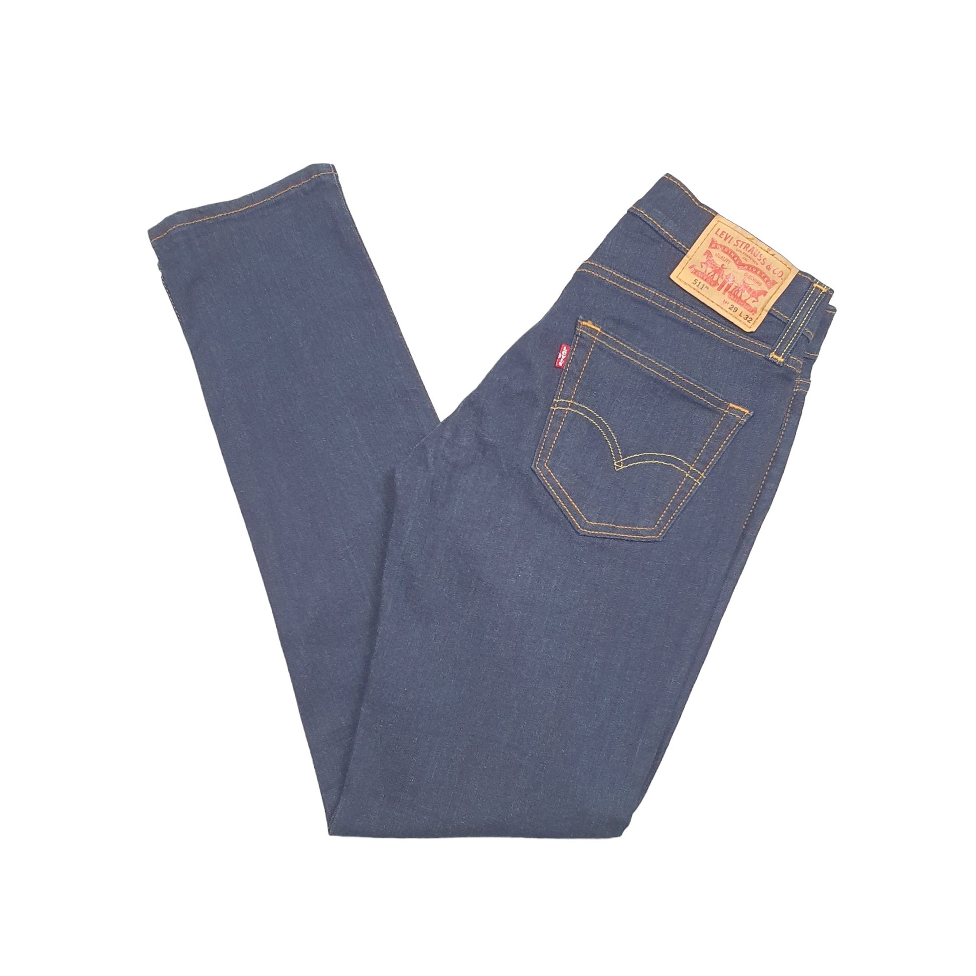 Levis 511 Slim Fit Jeans W29 L32 Blue