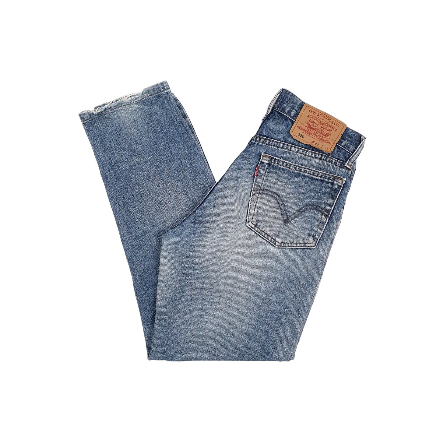 Levis 536 Tapered Fit Jeans UK10 Blue