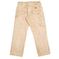 Mens Dickies Beige Carpenter Trousers W36 L30 Beige