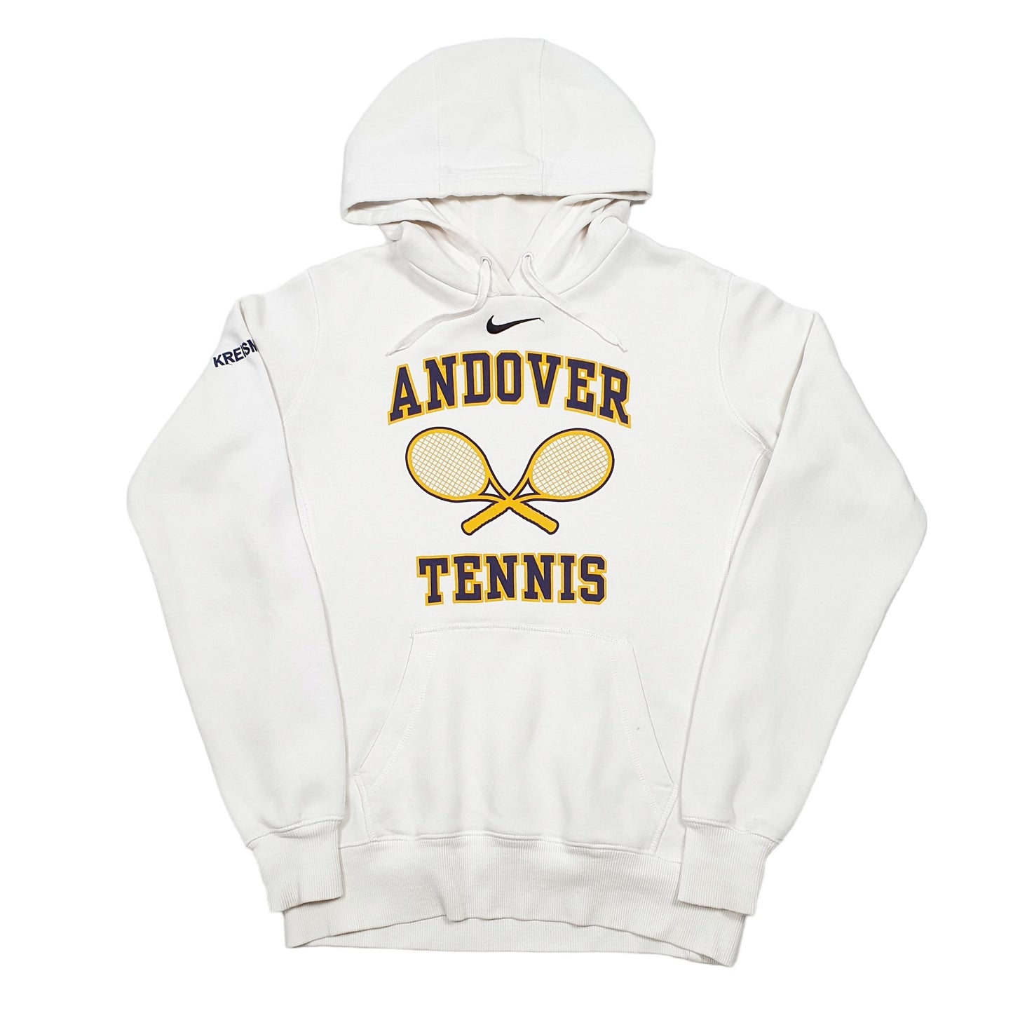 Mens White Nike Andover Tennis Hoodie Jumper