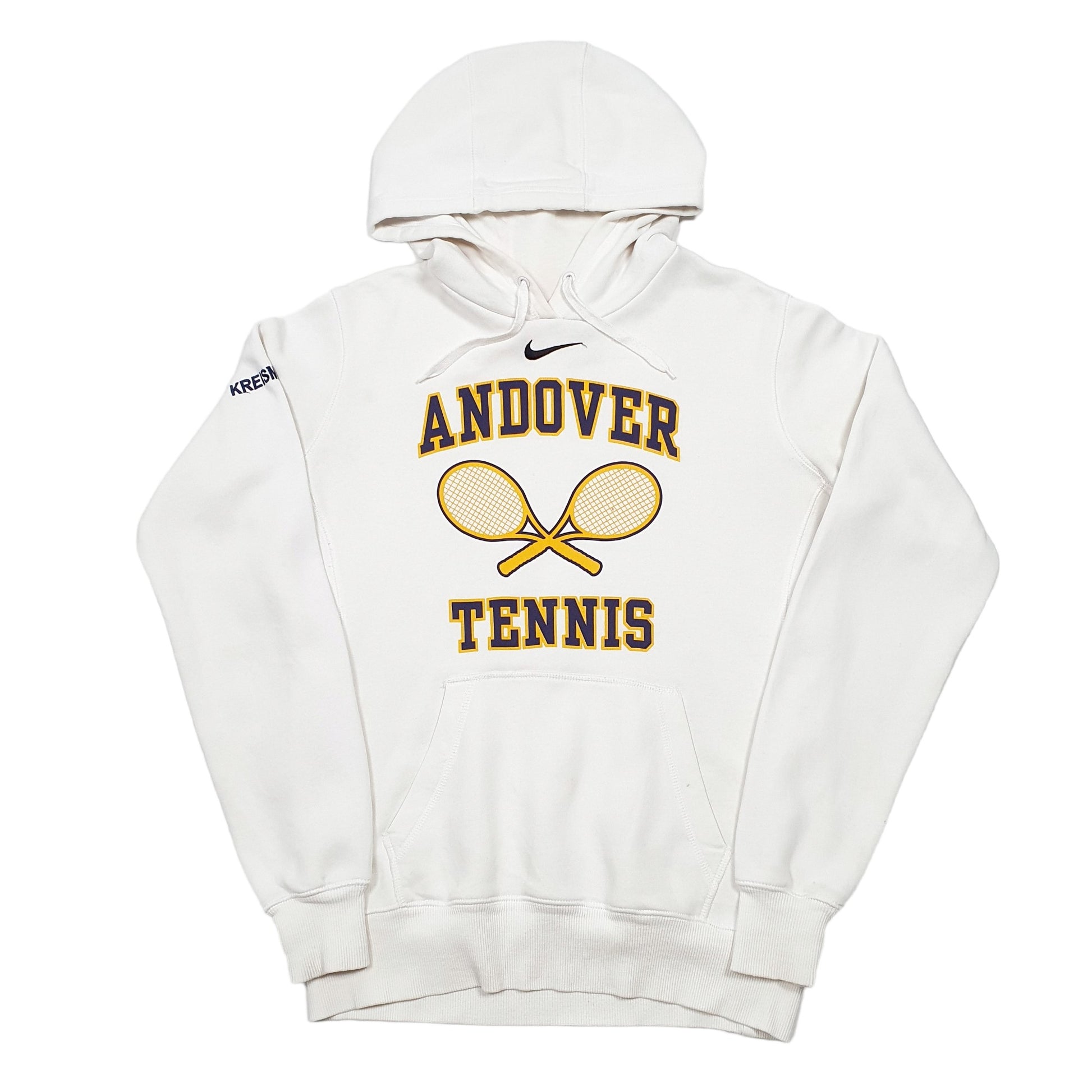 Mens White Nike Andover Tennis Hoodie Jumper
