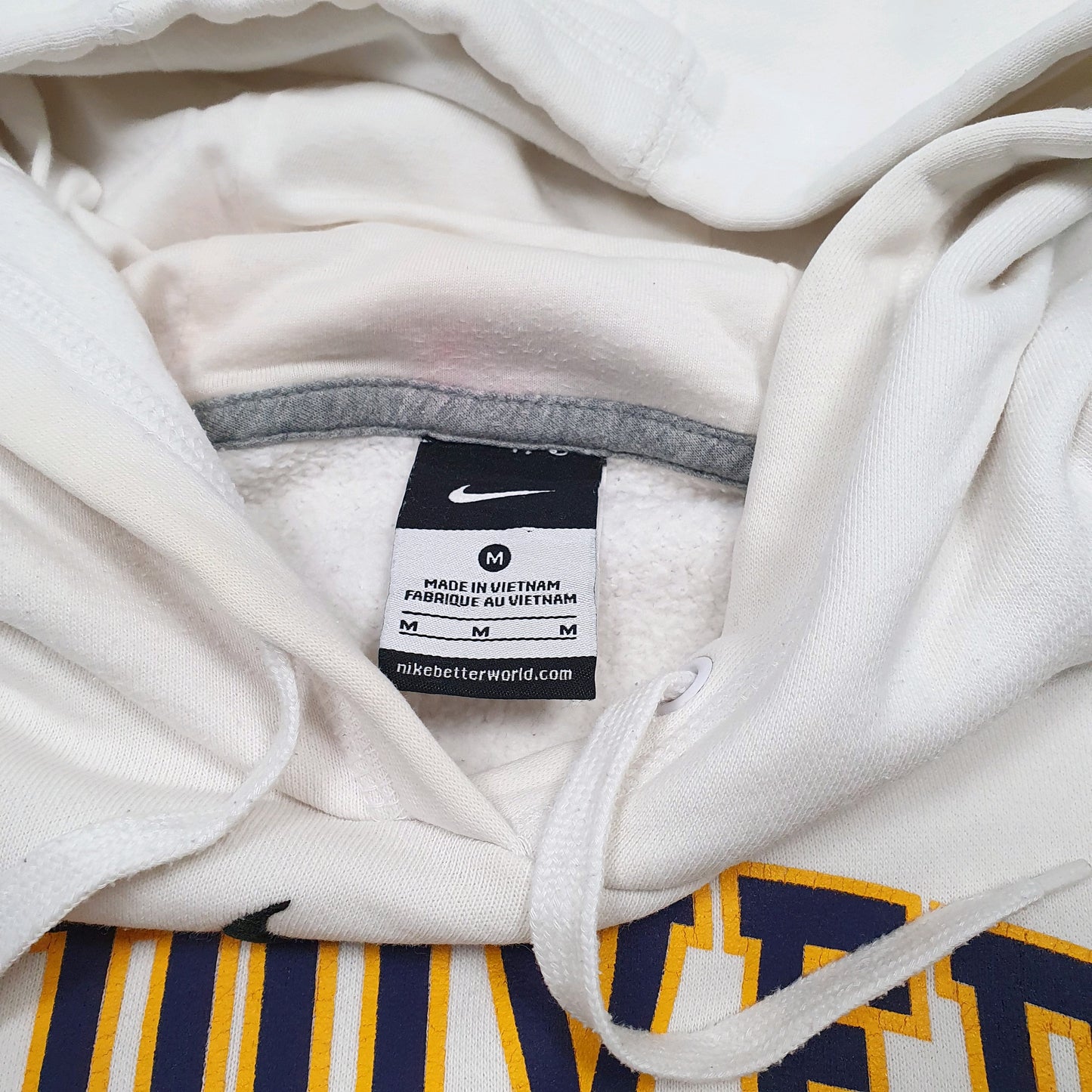 Mens White Nike Andover Tennis Hoodie Jumper