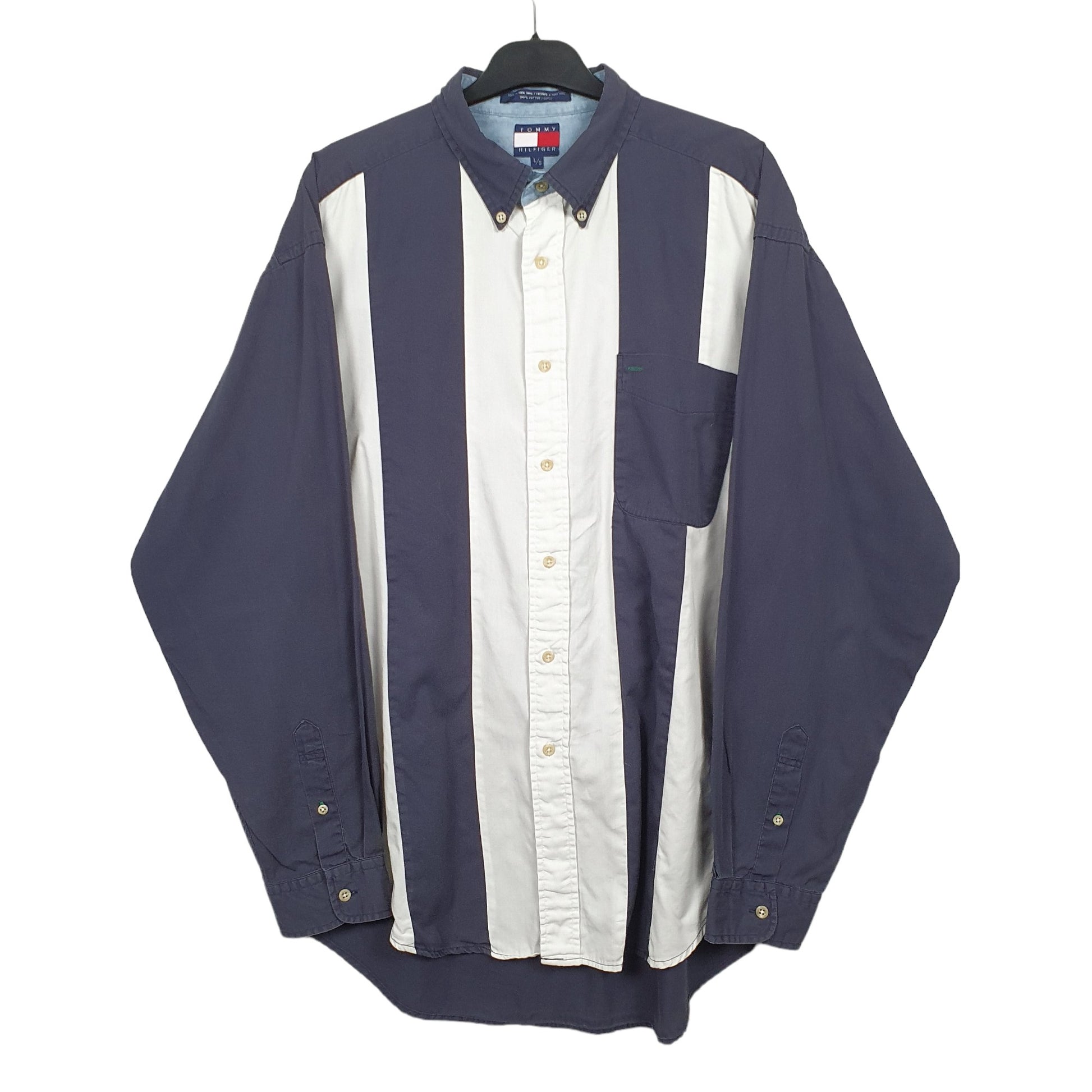 Blue Tommy Hilfiger Long Sleeve Shirt
