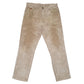 Mens Beige Wrangler Texas Stretch Corduroy Trousers