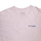Mens Pink Columbia Sportswear Performance Fishing Gear PFG Short Sleeve T Shirt