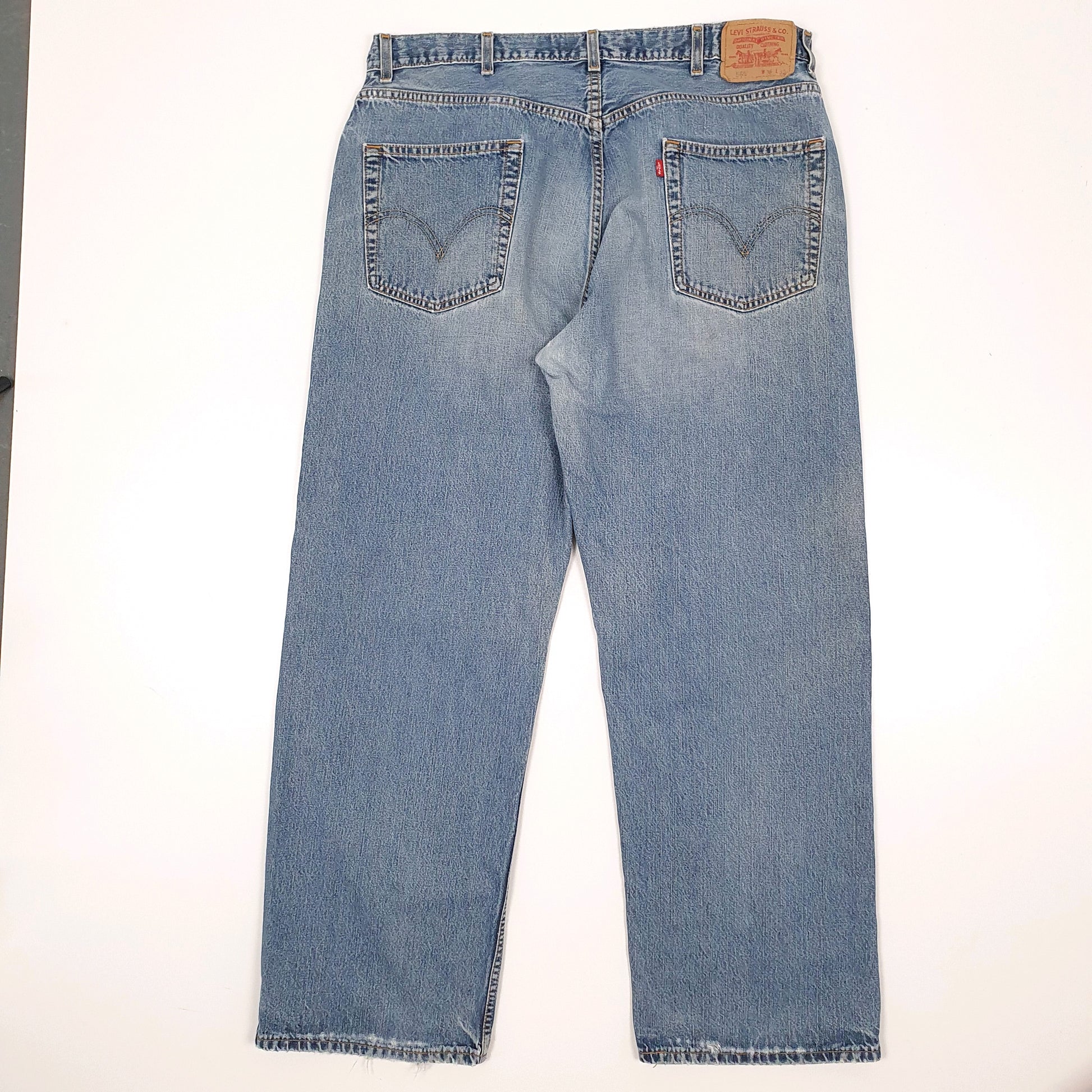 Levis 569 Loose Fit Jeans W38 L32 Blue