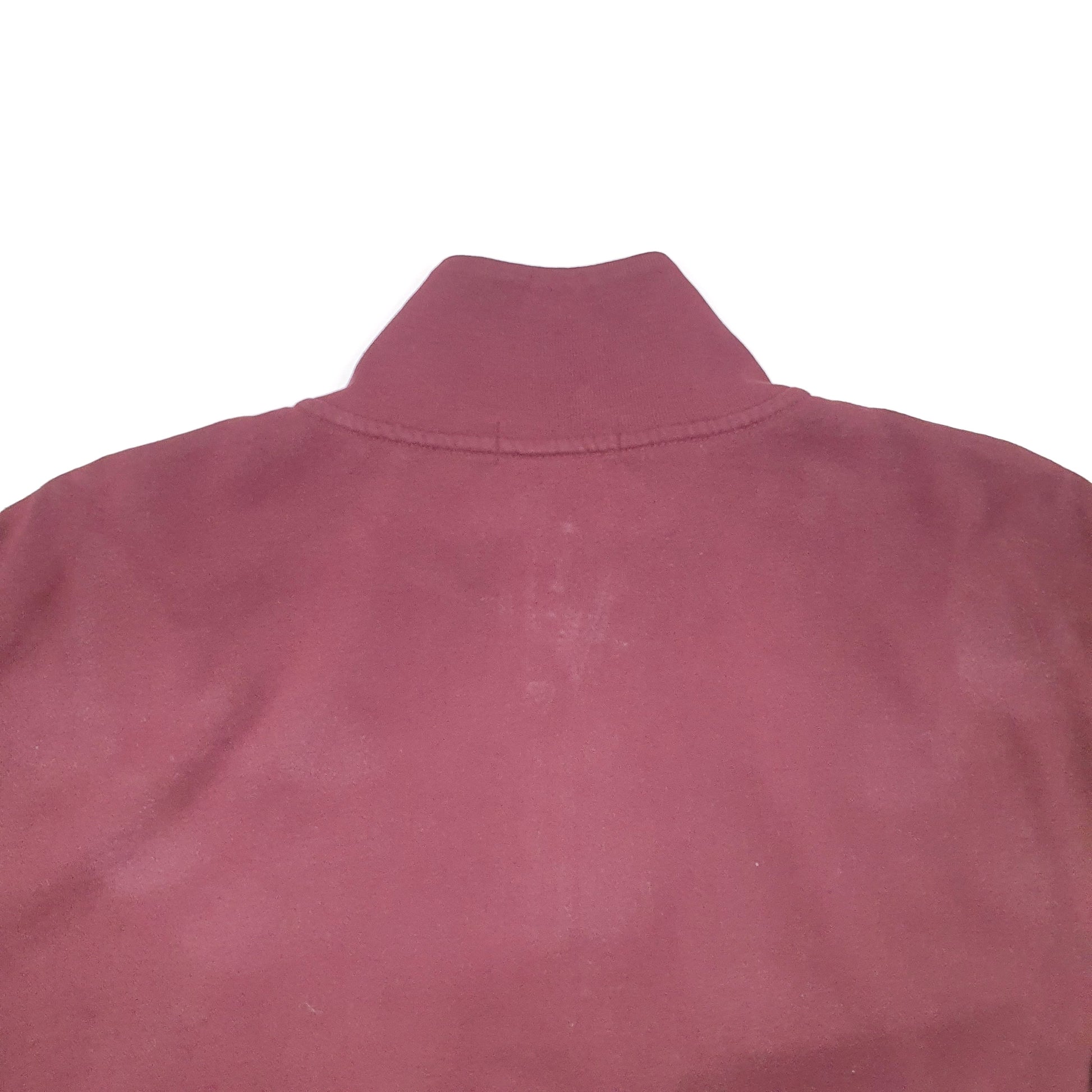 Nautica Quarter Zip XL Burgundy