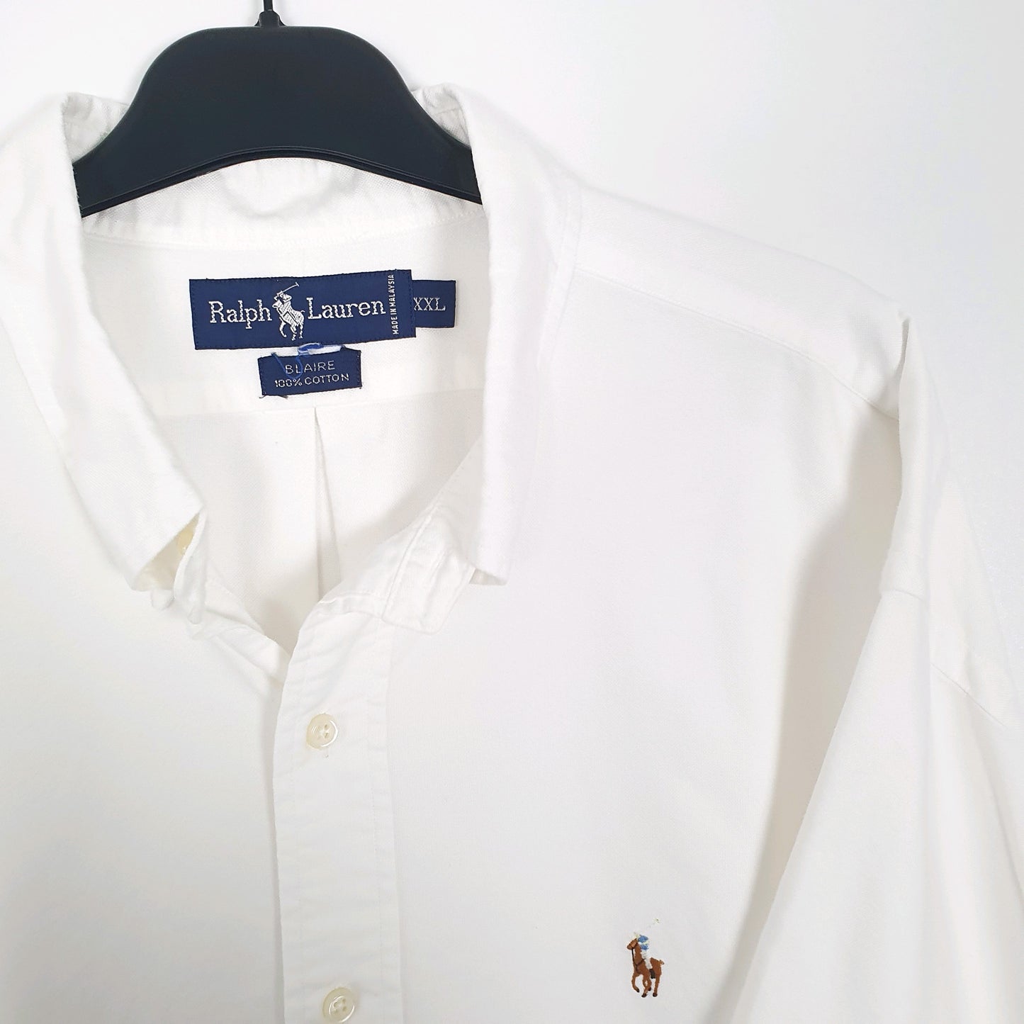 Polo Ralph Lauren Short Sleeve Blaire Fit Shirt White