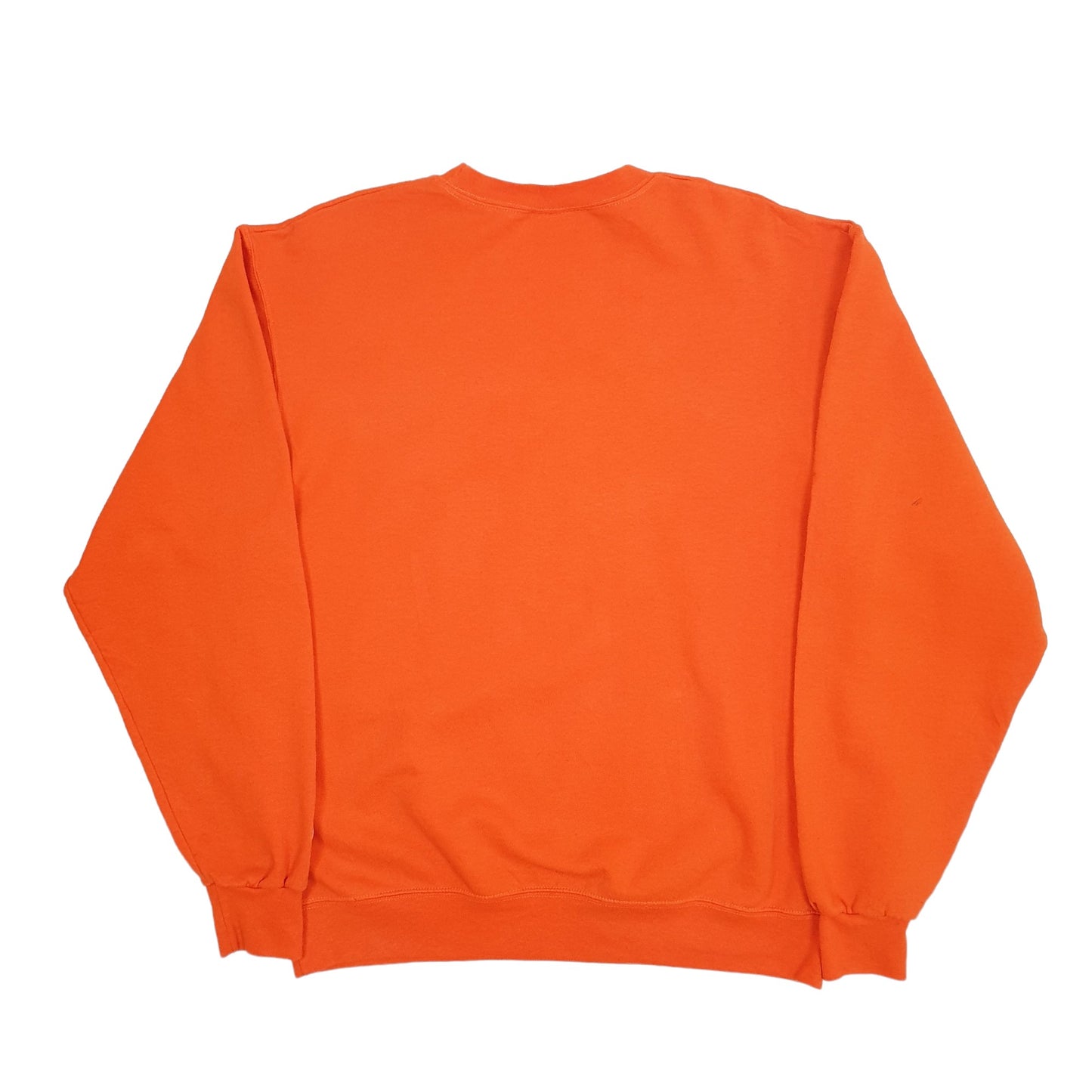 Mens Orange Champion USA College Campbell University Crewneck Jumper