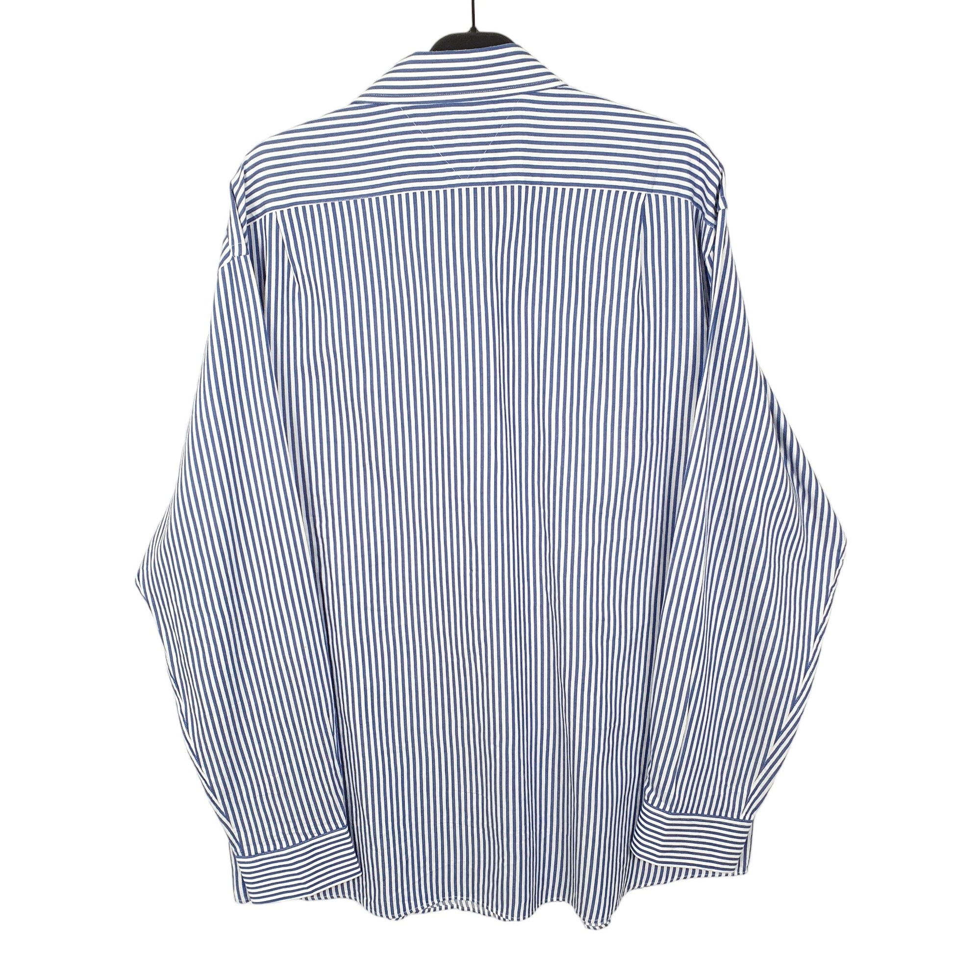 Tommy Hilfiger Long Sleeve Slim Fit Striped Shirt White