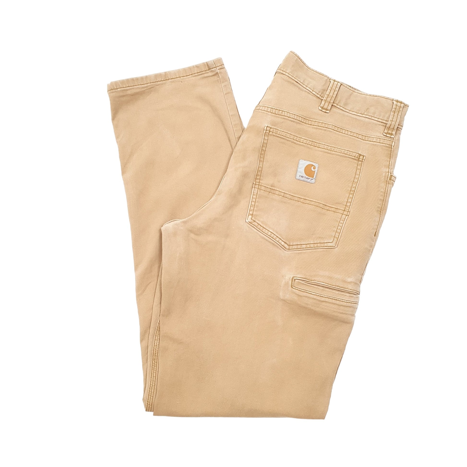 Mens Tan Carhartt  Carpenter Trousers
