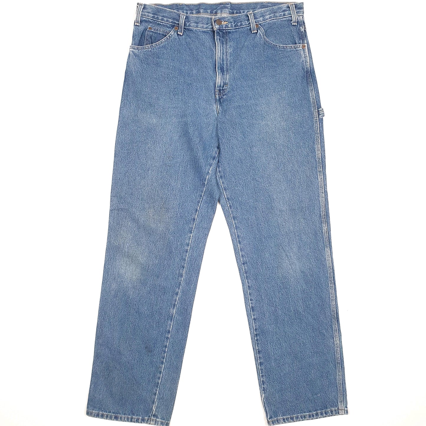 Dickies Casual Loose Fit Carpenter Jeans W36 L34 Blue