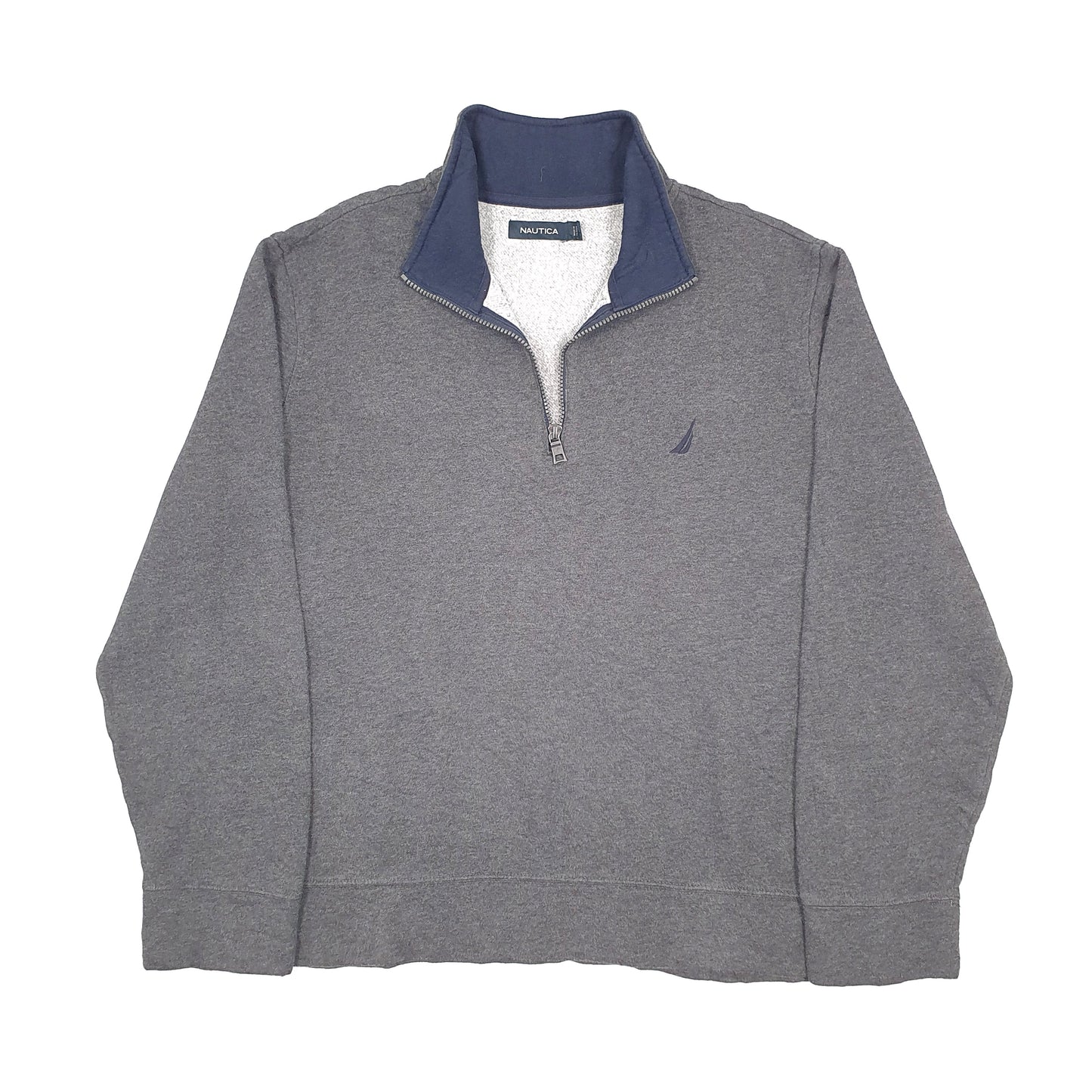 Nautica Quarter Zip L Grey