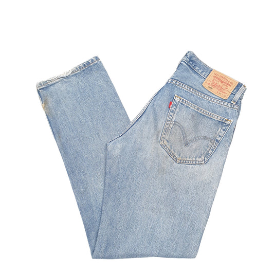 Mens Blue Levis 505 JeansW32 L32