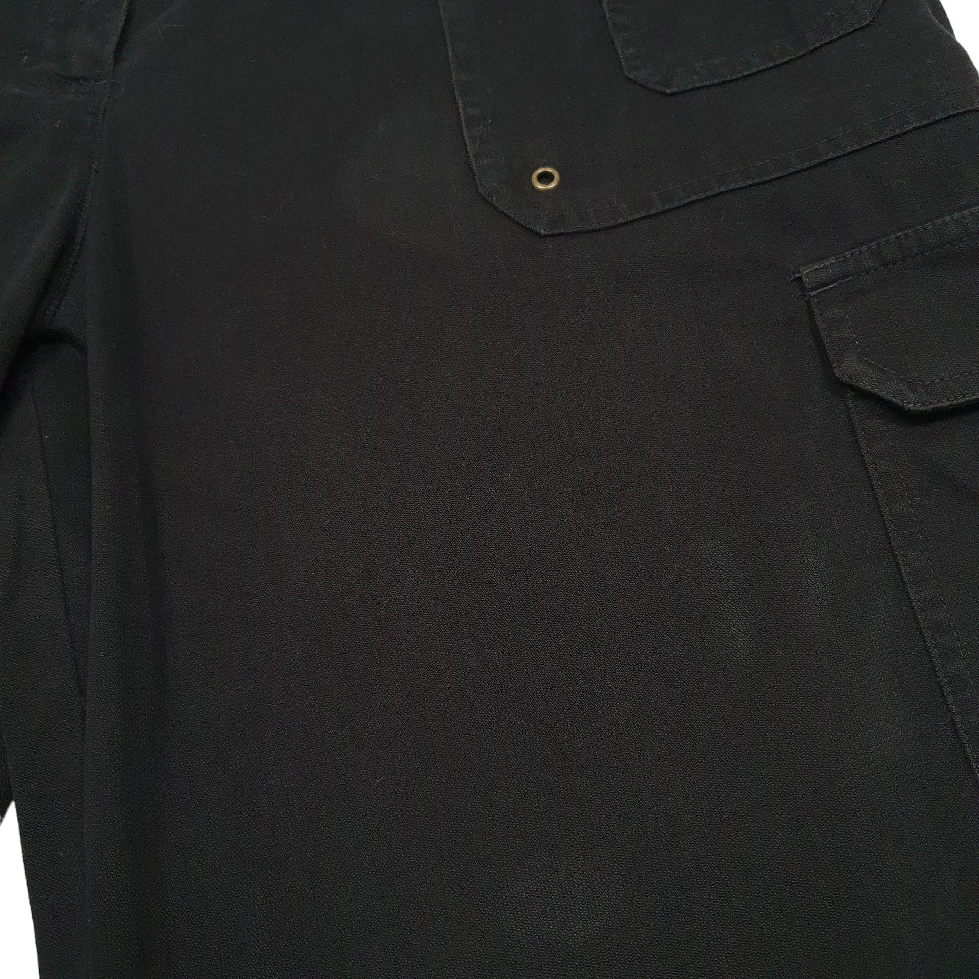 Womens Black Jones New York Combat Pants Cargo Trousers